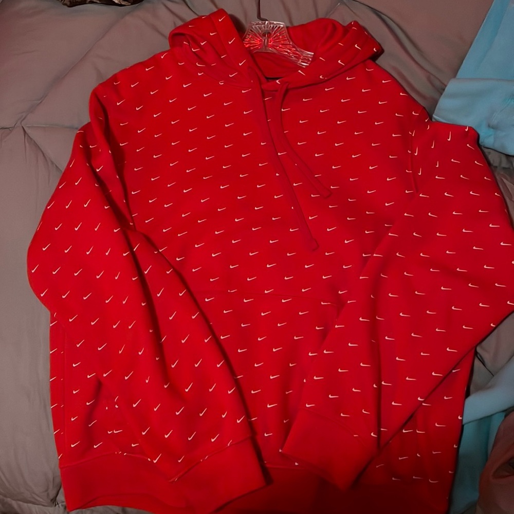 Red Nike Hoodie